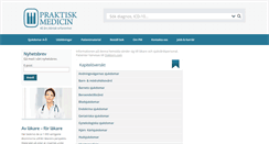 Desktop Screenshot of praktiskmedicin.se
